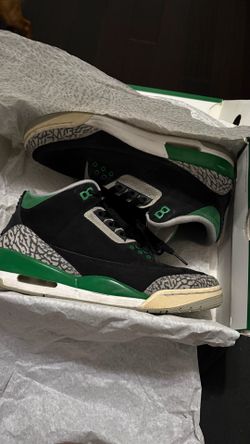 jordan 3 pine green