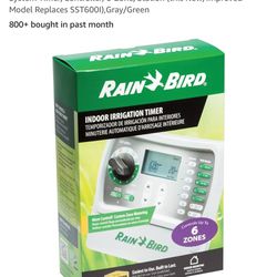 Rain Bird SST600IN Simple-To-Set Indoor Sprinkler/Irrigation System Timer/Controller, 6-Zone * $30/ea  7 Available 