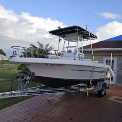 Boat Proline 98  19’2” With Trailer 