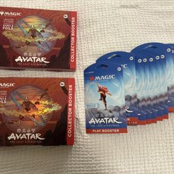 Magic The Gathering Avatar Collected Boosters Bundle
