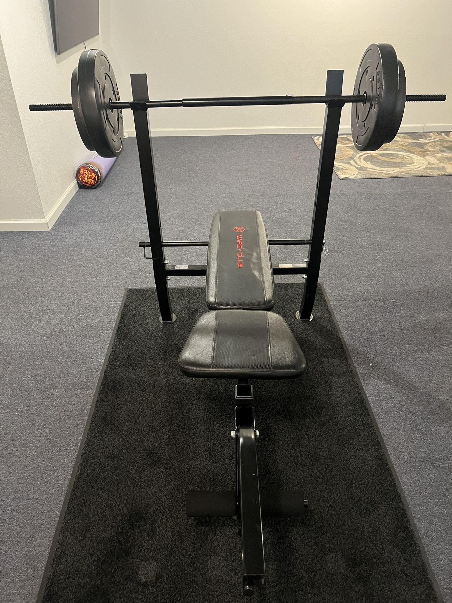 Gym Set With Weights