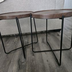  Tray Top Table $20 Each Or $30 For Both 