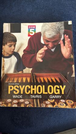 Psychology DSM 5 11th ed. Wade Travis Garry
