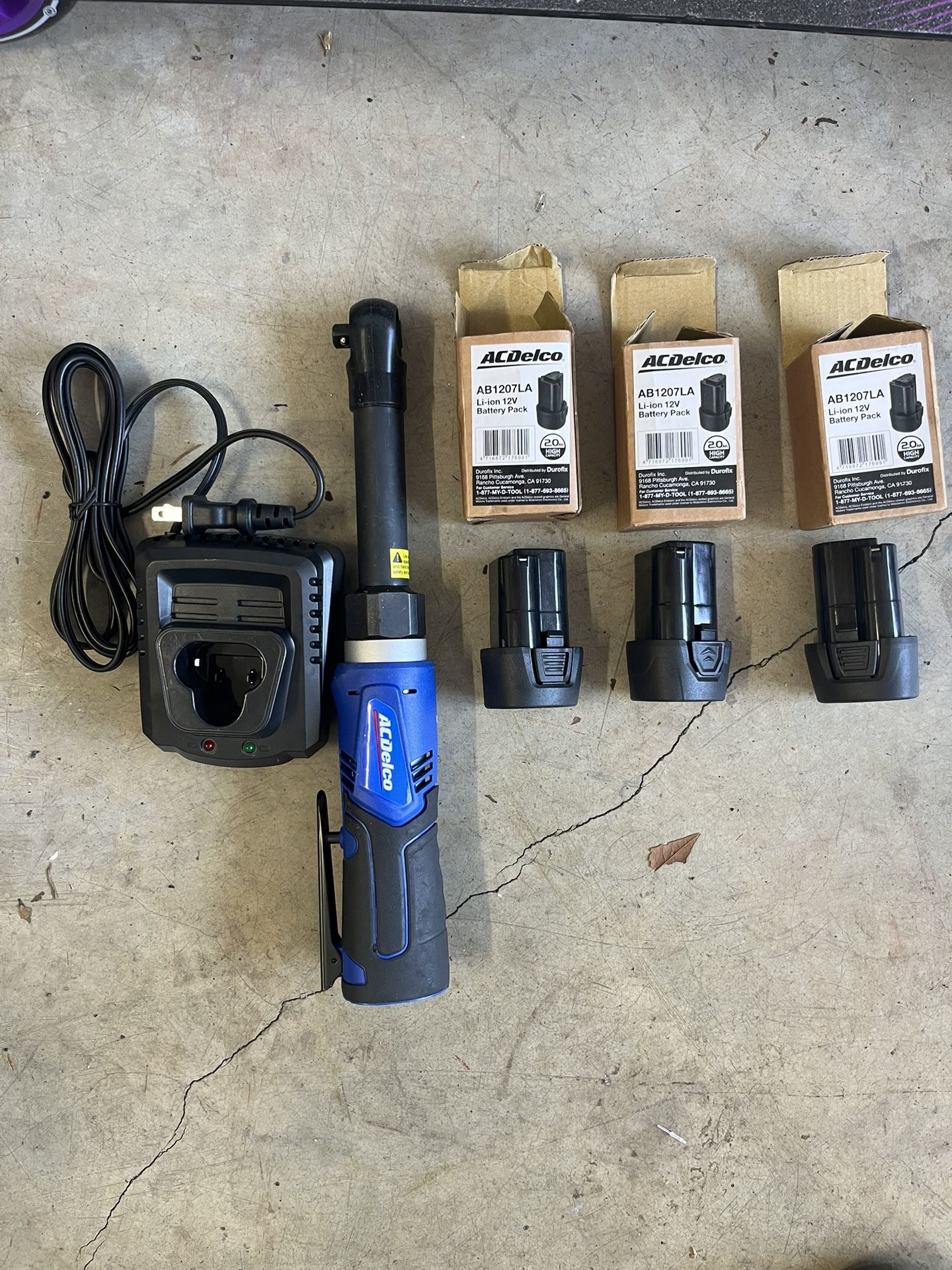 3/8 ACDelco Long Neck Electric Ratchet