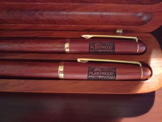 Rare Fleetwood pen/pencil set (all wood)