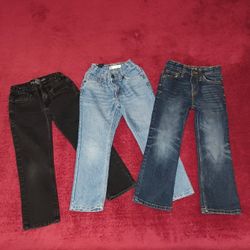 3 Boy's Jeans 