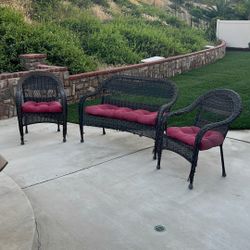 3pc Patio Furniture Set 