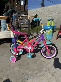 Unicorn Bike With Training Wheels  