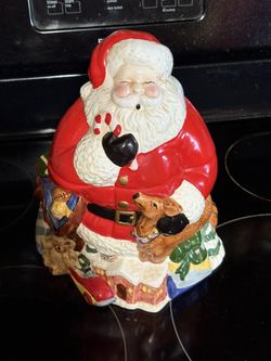 Princess House Santa Cookie Jar