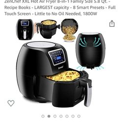 Air fryer 8-1 Famliy Size (NEW)