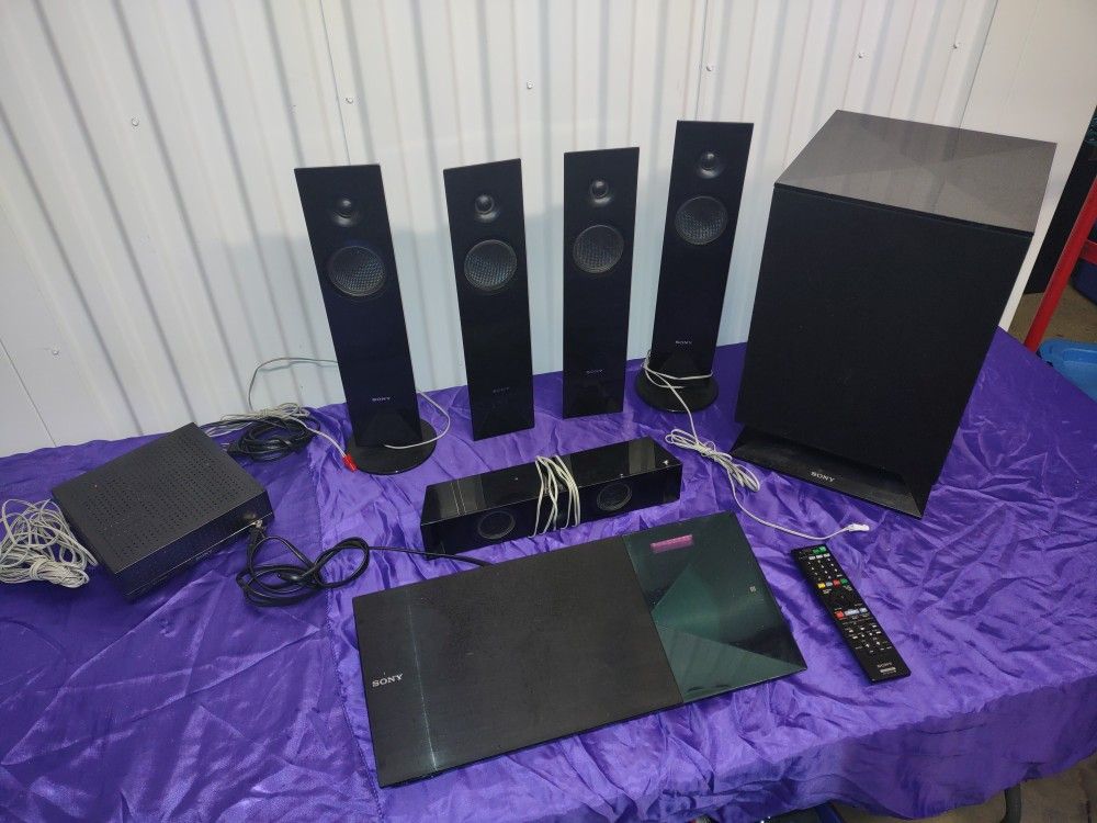 Sony Bluetooth Home Stereo With Remote