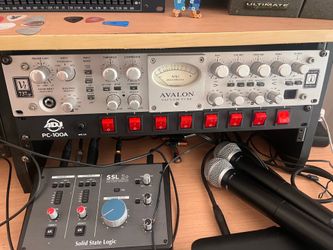 Avalon vt-737sp tube pre amp vintage