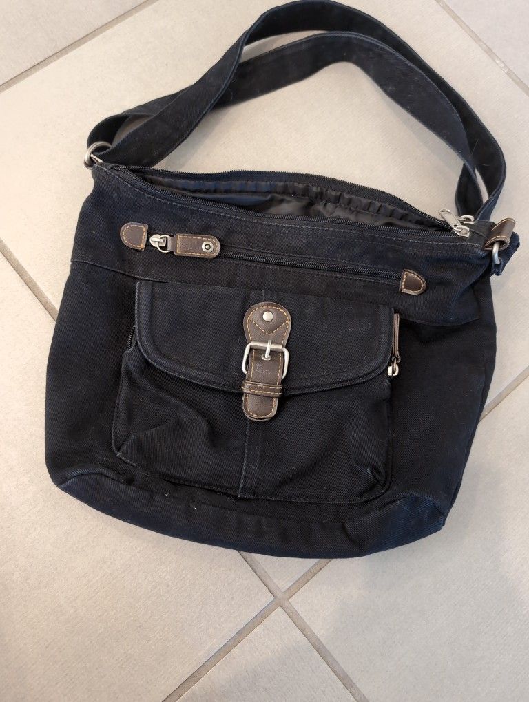 Black Denim Purse