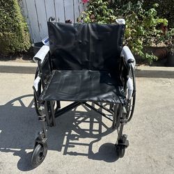 24  inches  wide wheelchair  in excellent condition