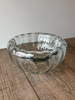 Hand Blown Glass Bowl
