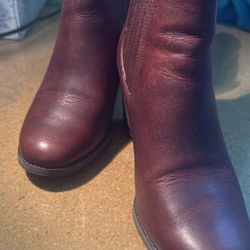 Leather Timberland Boots 7.5 Brown