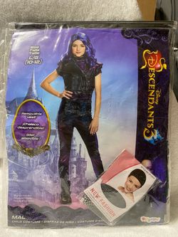 Disney Descendants 3 Mal Child Costume Size L/G 10-12