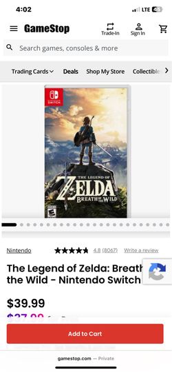 The Legend of Zelda: Breath of the Wild - Nintendo Switch