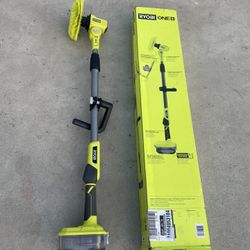 RYOBI ONE+ 18V Cordless Telescoping Power Scrubber (Tool Only)