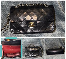 Vintage Chanel Medium Classic Double Flap Black