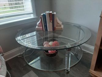 Glass Top Table