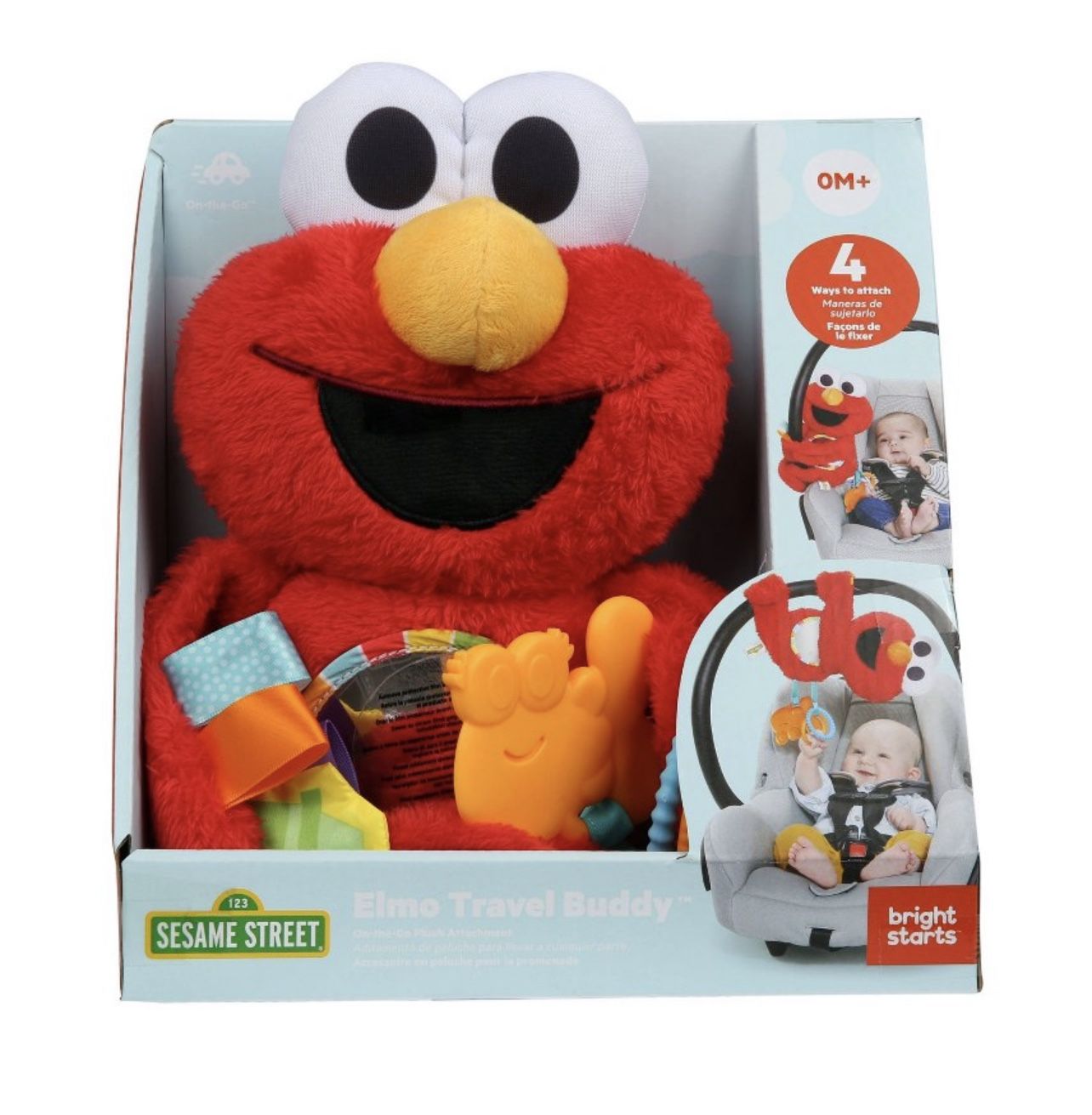 Bright Starts Elmo Car Seat & Cuddle Toy