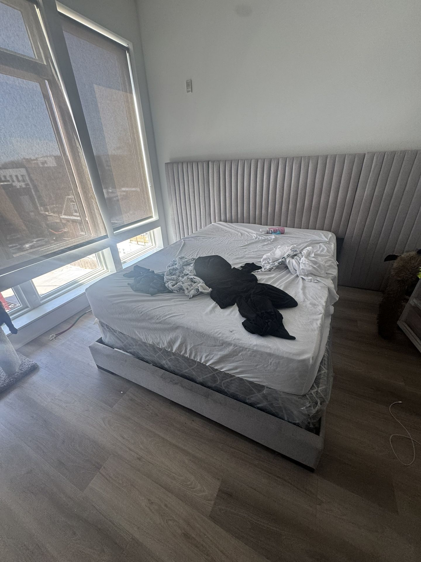 queen bed frame $150