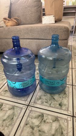 5 gallon water jugs