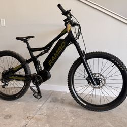 Rambo Rampage Full Suspension E-Bike for Sale