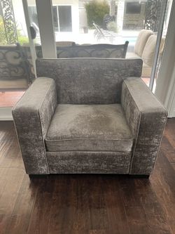 Velvet chair