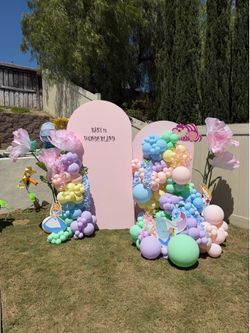 Balloon backdrops