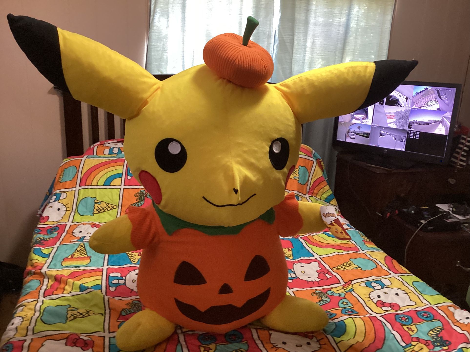 33 Pumpkin Pikachu Pokémon Plush