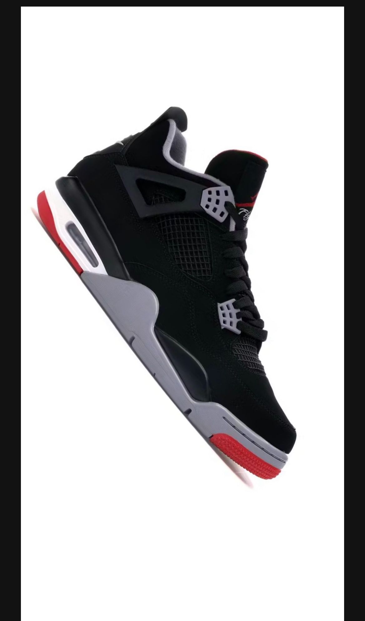 Jordan 4 Bred 2019 DS Size 9.5