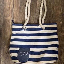 PortoVino Classic Tote Bag - Canvas Wine Purse with Hidden Spout & Dispenser Flask for Wine Lovers. Holds 2 Bottles