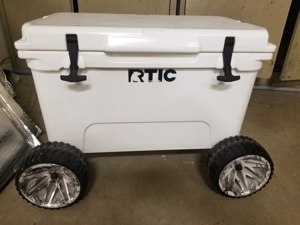 RTIC 45QT Cooler w/ Badger Wheel Set
