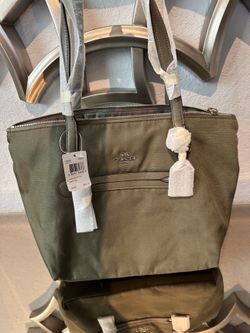 Coach Nylon Zip Tote – Surplus – New with Tags