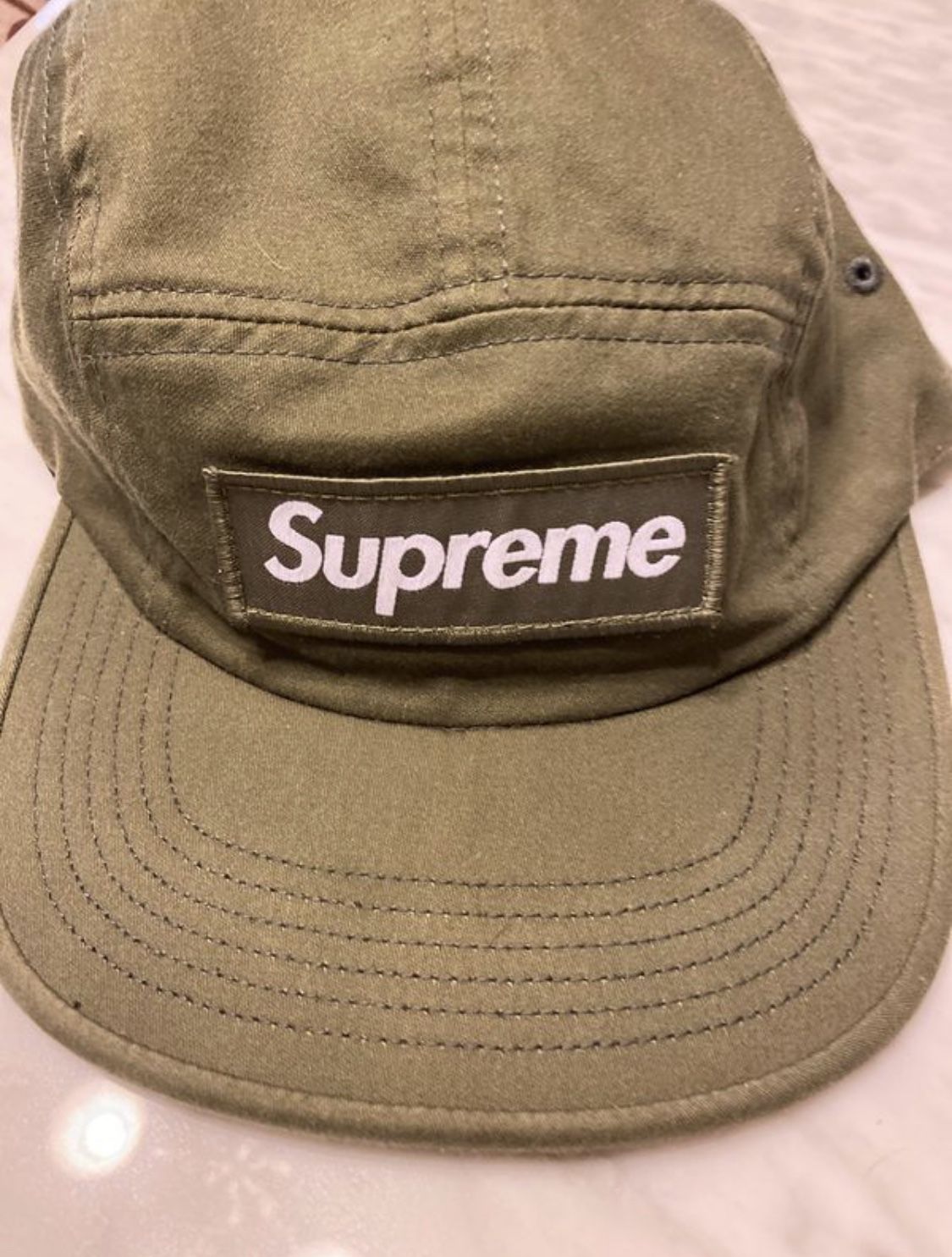 Supreme Hat Olive