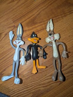 Looney Tunes Bendable Figures Set of 3