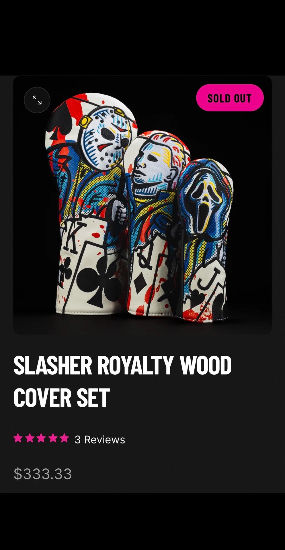 Slashers Golf Covers