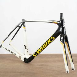 54CM SPECIALIZED S-WORKS TARMAC SL5 CONTADOR EDITION CARBON RIM BRAKE FRAMESET