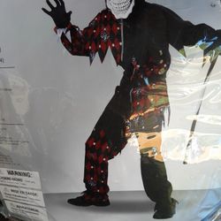 SINISTER JESTER CHILD HALLOWEEN COSTUME