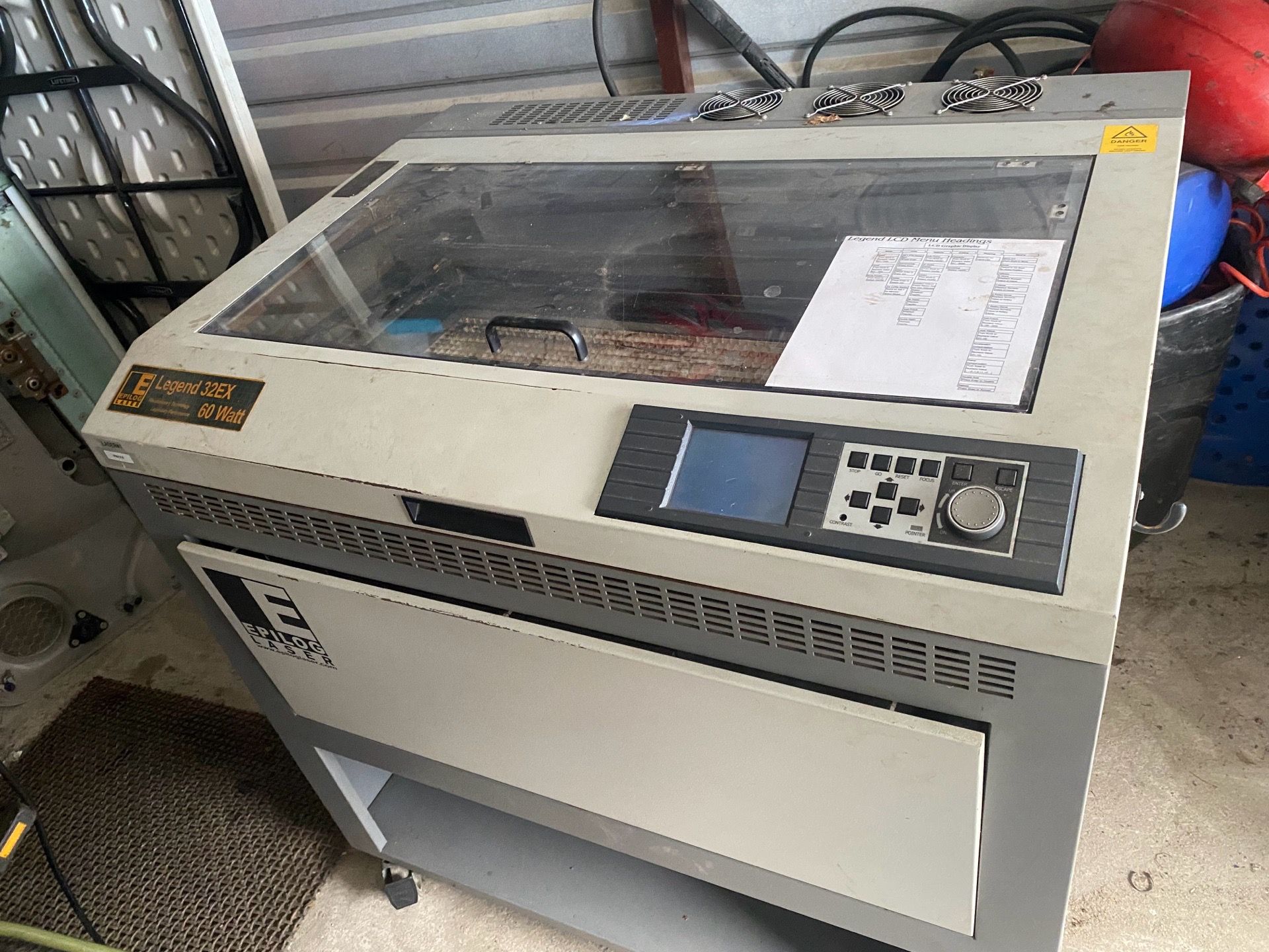 Legend 32ex 60 watt lazer Engraving machine-
