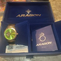 Aragon Open Heart 60 mm 24 Jewels SN#NH38 Automatic Movement, Wing Engineered 