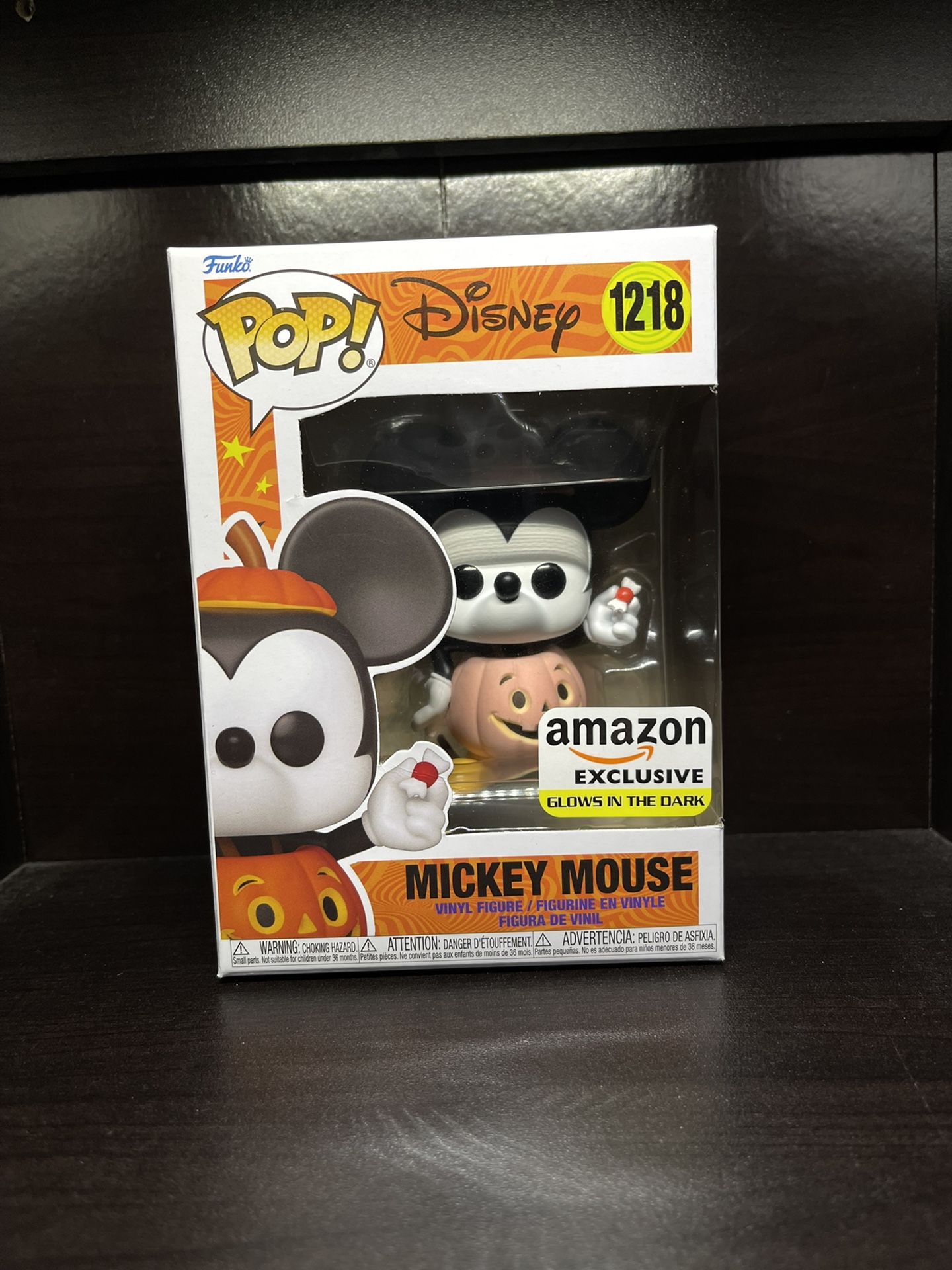 Mickey Mouse GITD Funko Pop