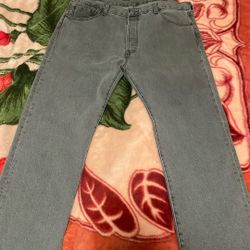 Gray Levi’s 501