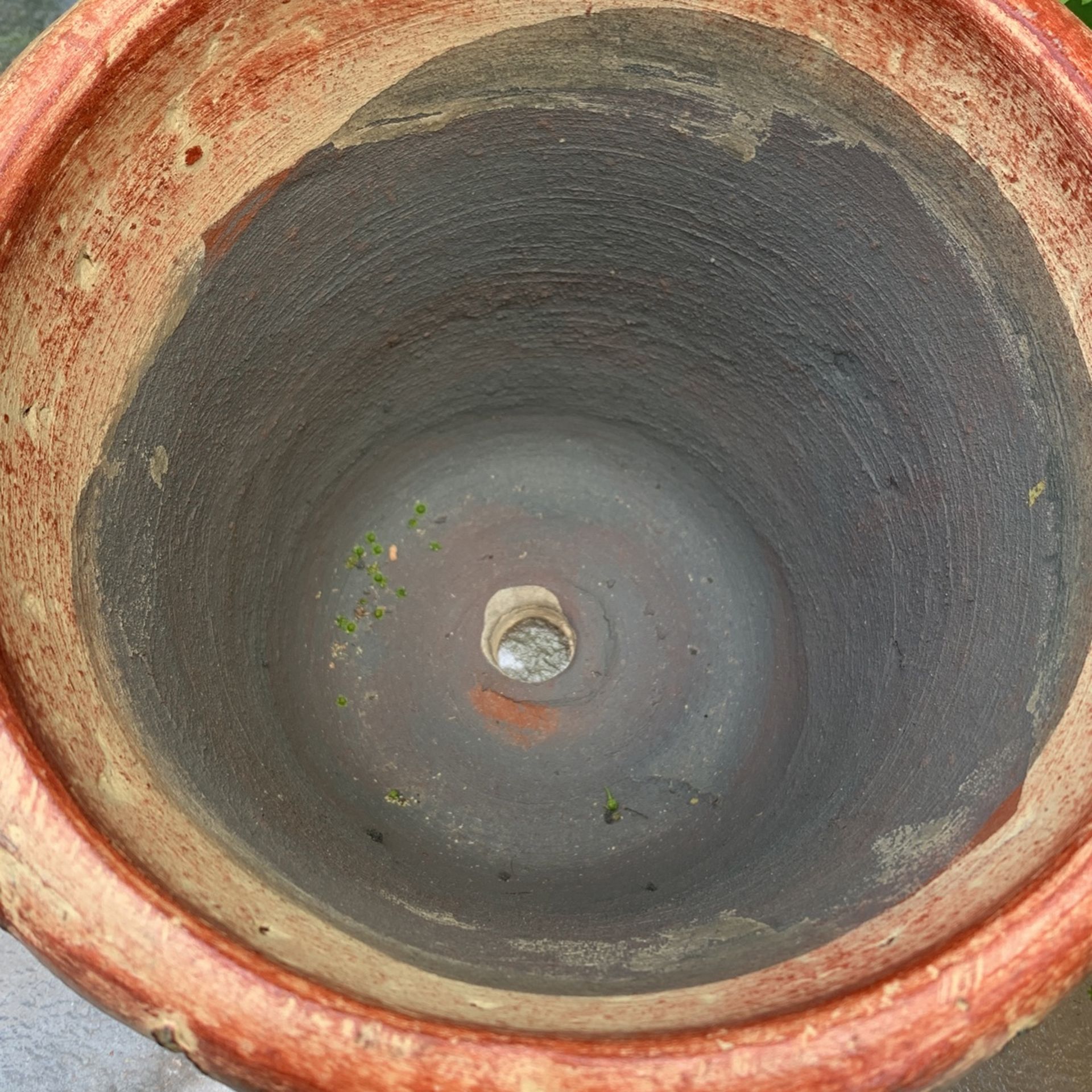 Mexican Clay Planter Pot (2 Pieces )