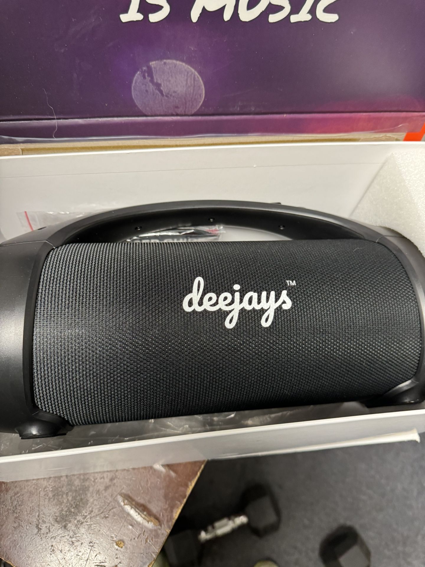 Deejays Sonic X Bluetooth Speaker With Box