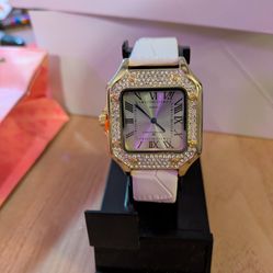 Montres Carlo Le Reve Women's Stainless Steel Back Watch New 