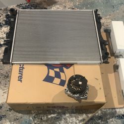 Brand New Radiator And Alternator