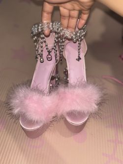 Pink Platform Heels